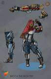 Broker Agents: Becca, the Iron Fist - With Character Card