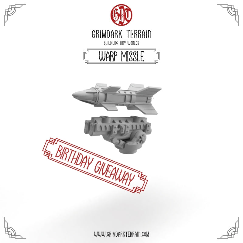 Missile Rack Sci-Fi 8mm Modification Kit. – Metal Oak Casting Studios